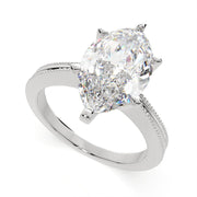Camilla Marquise Cut Solitaire Engagement Ring Setting - Nivetta